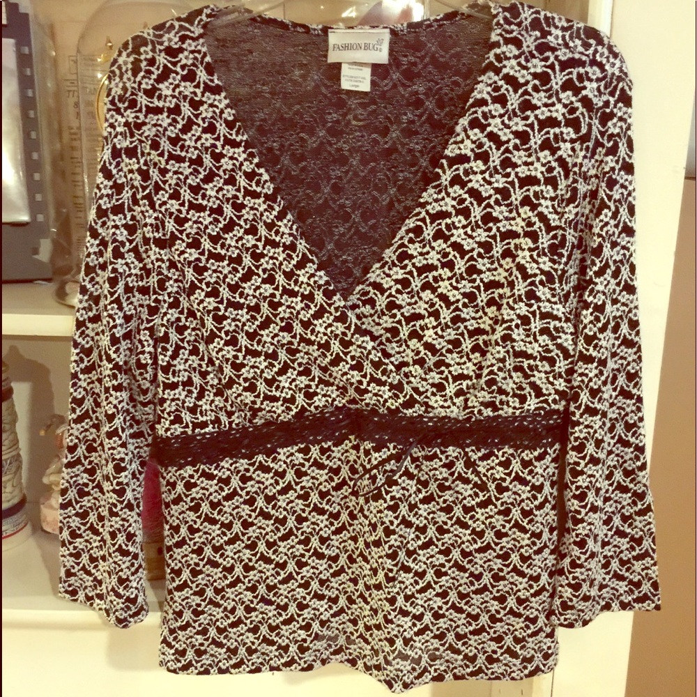 Glittery top